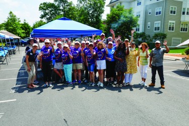 2Life staff and volunteers outside of Shillman House in Framingham, MA
